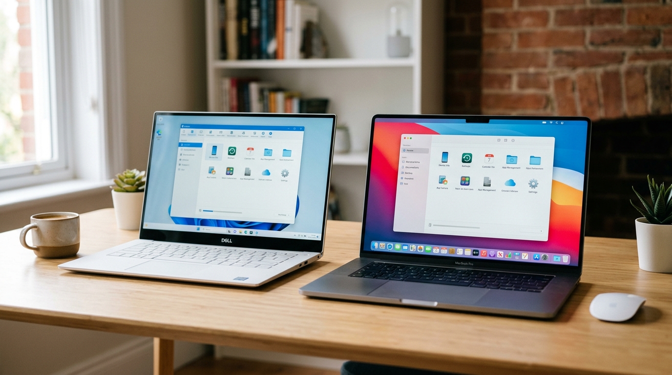 爱思助手下载 Windows 版与 Mac 版功能对比