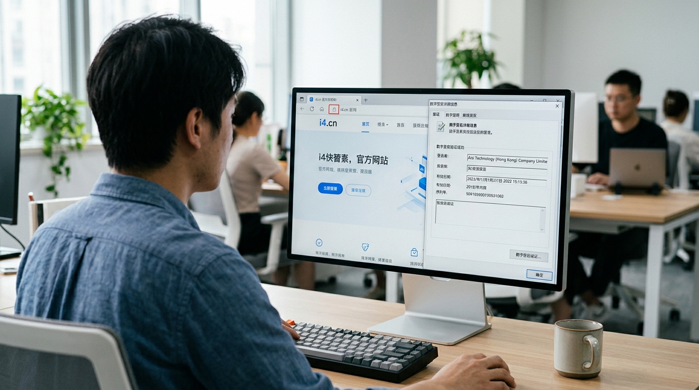 爱思助手下载官方域名与数字签名核验