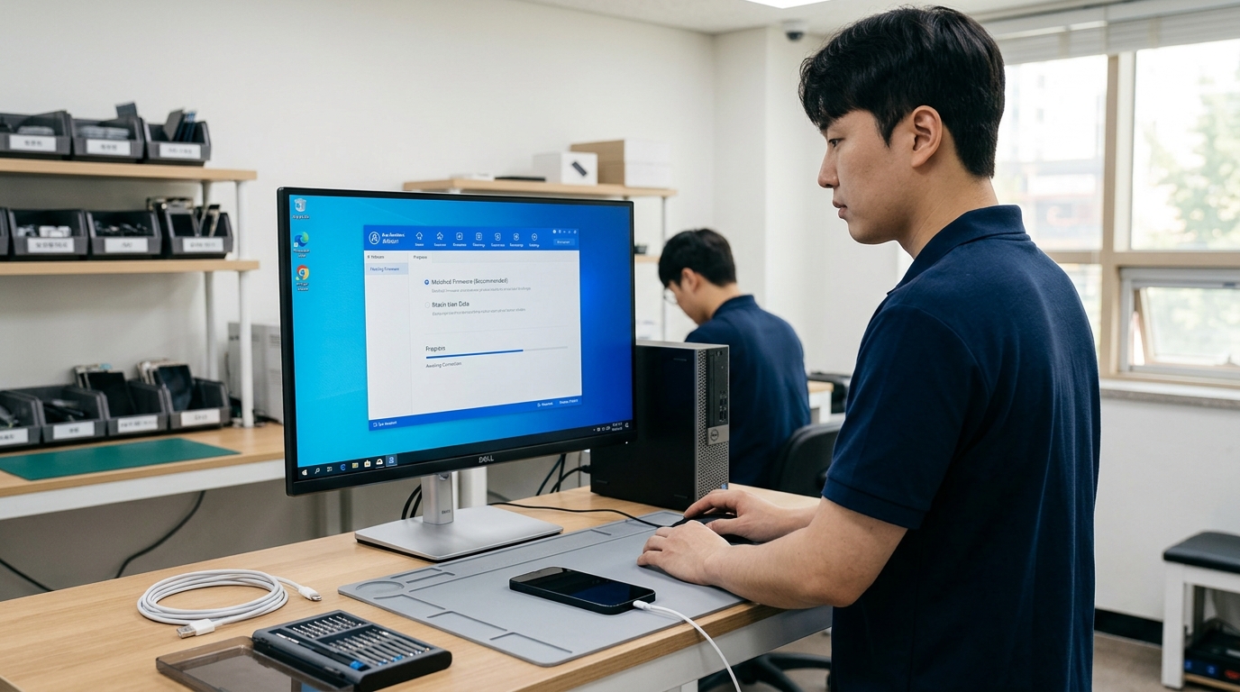 爱思助手电脑版刷机备份越狱操作界面